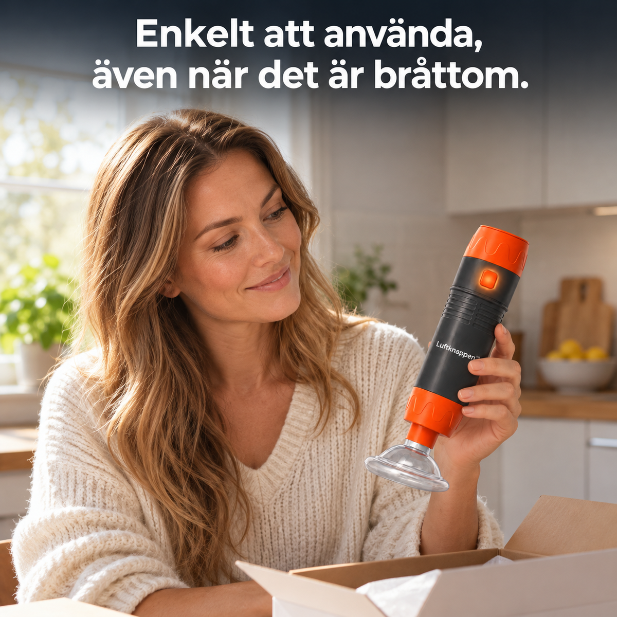 Enkelt att använda, även när det är bråttom